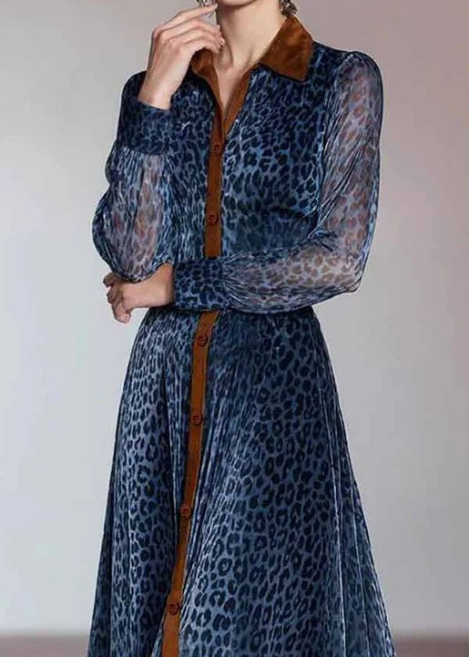 Robe chic léopard