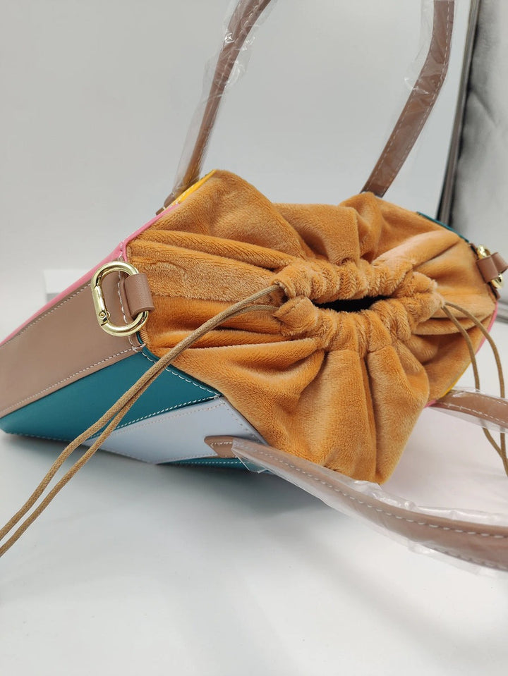 Sac à blocs de couleurs ambre