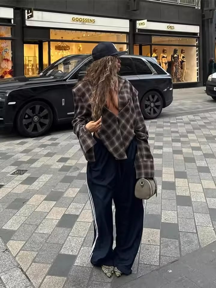 Chemise à carreaux tendance