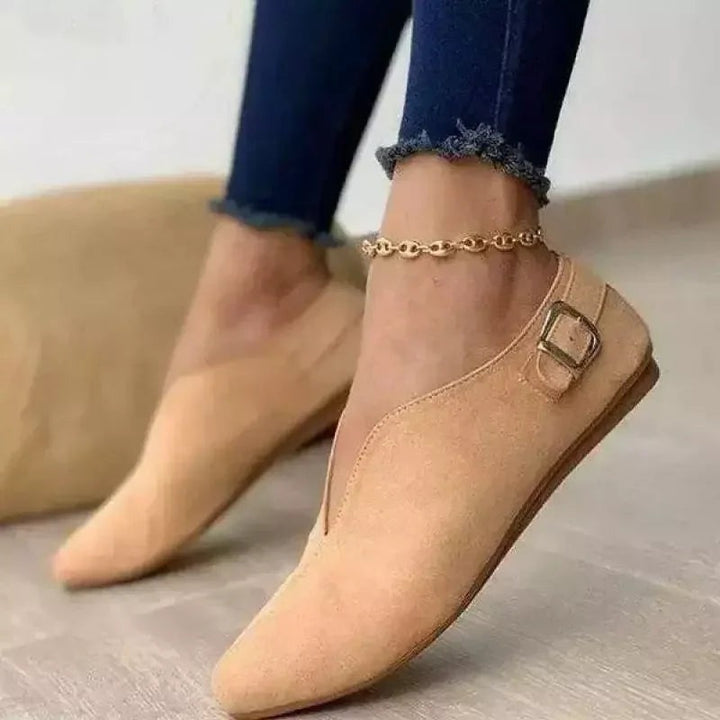 Ballerines à boucle