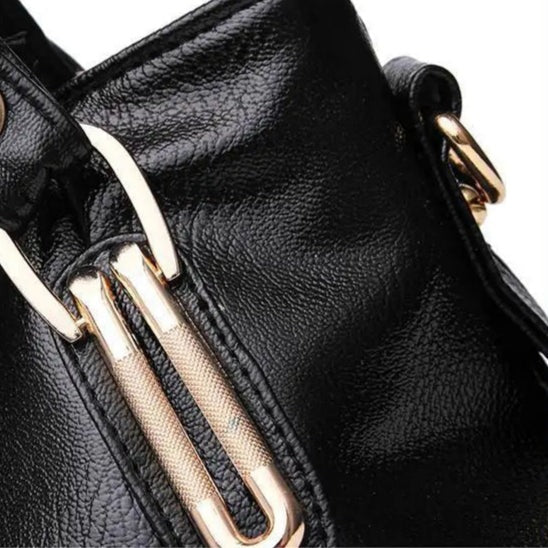 Sac fourre-tout rétro en cuir