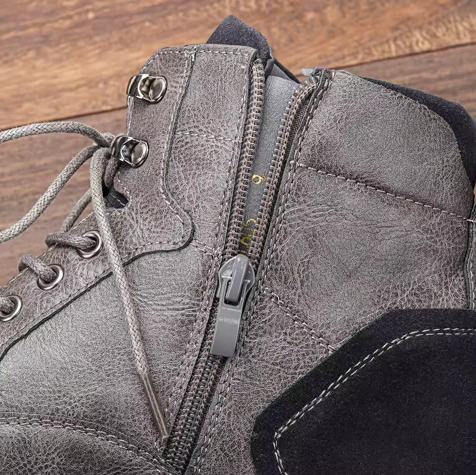 bottes en cuir pour hommes