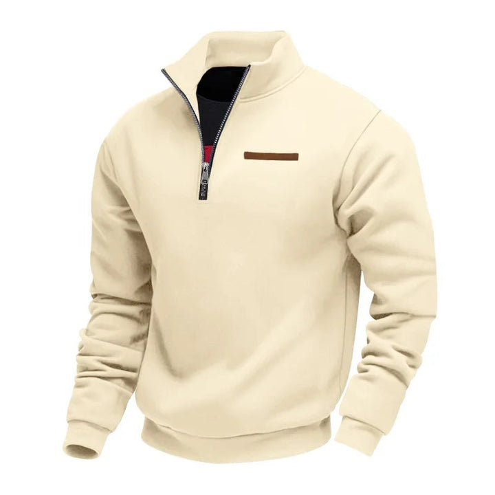 Sweat-shirt polaire décontracté pour homme