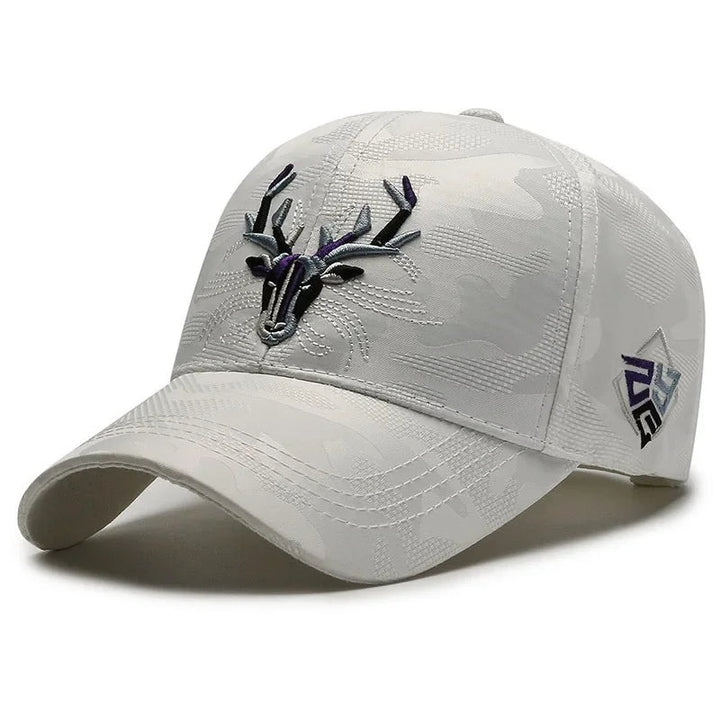 Cerf d'argent - Casquette brodée