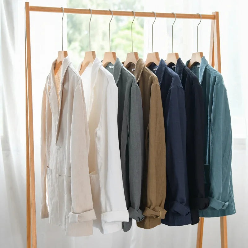 Veste en lin Leandro