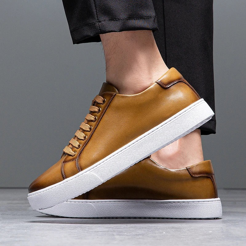 Baskets en cuir Ascend