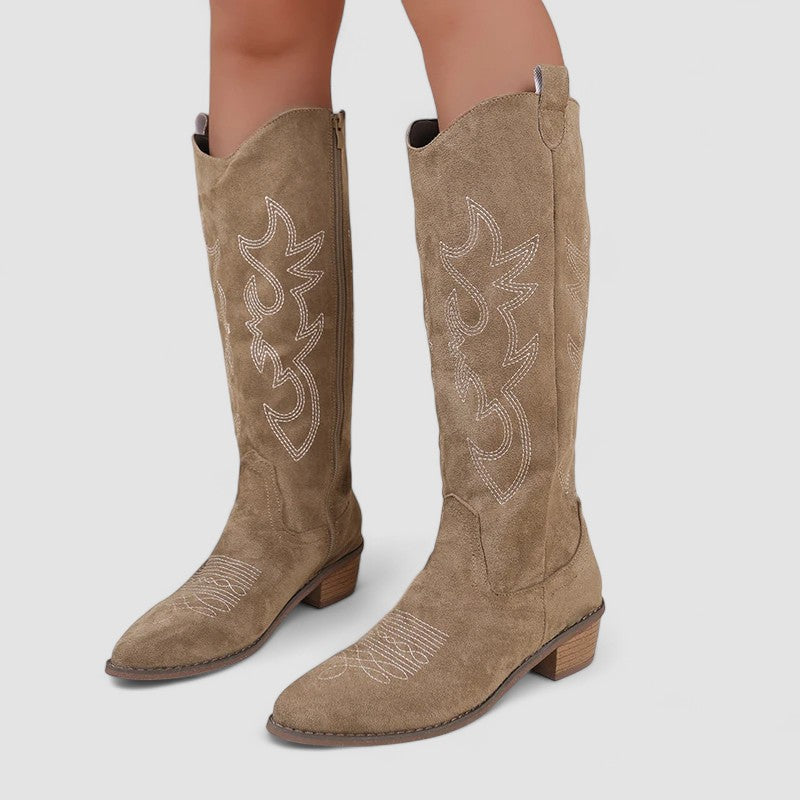 Clara | Wide-Calf Knee-High Boots