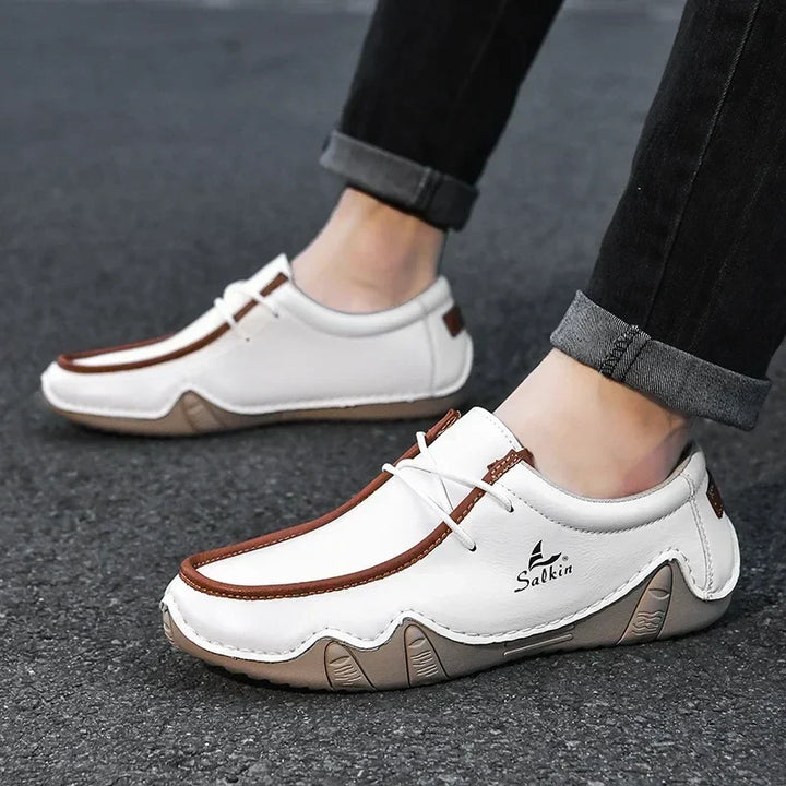 LEATHER ORTHOPEDIC SHOES WITH PRECISION FIT