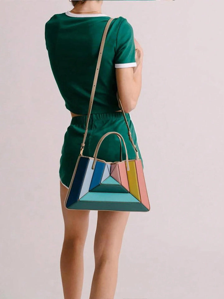 Sac à blocs de couleurs ambre