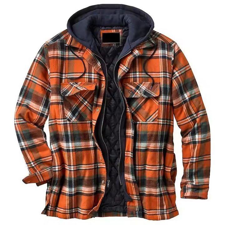 Veste de bûcheron à carreaux