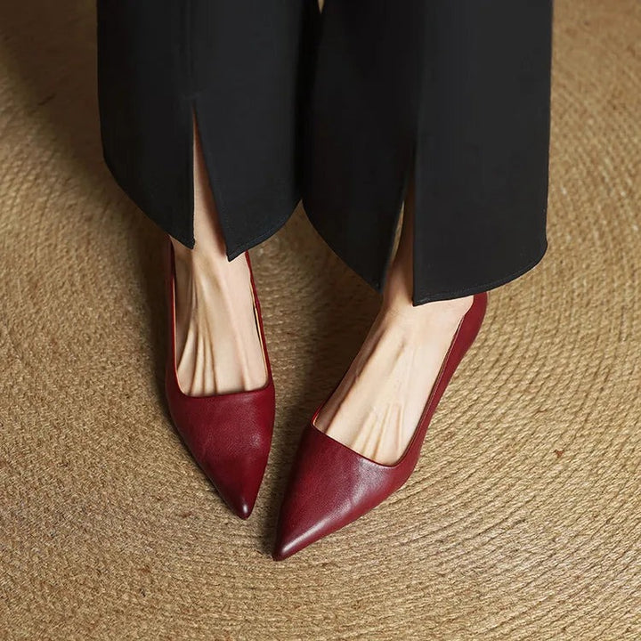 Escarpins Anok en cuir véritable