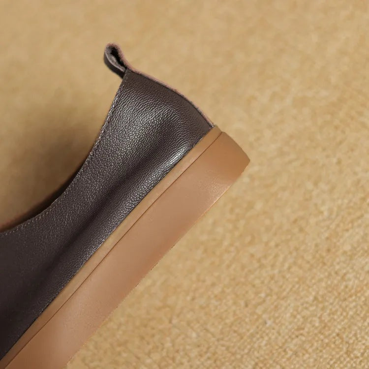 Mocassins en cuir premium