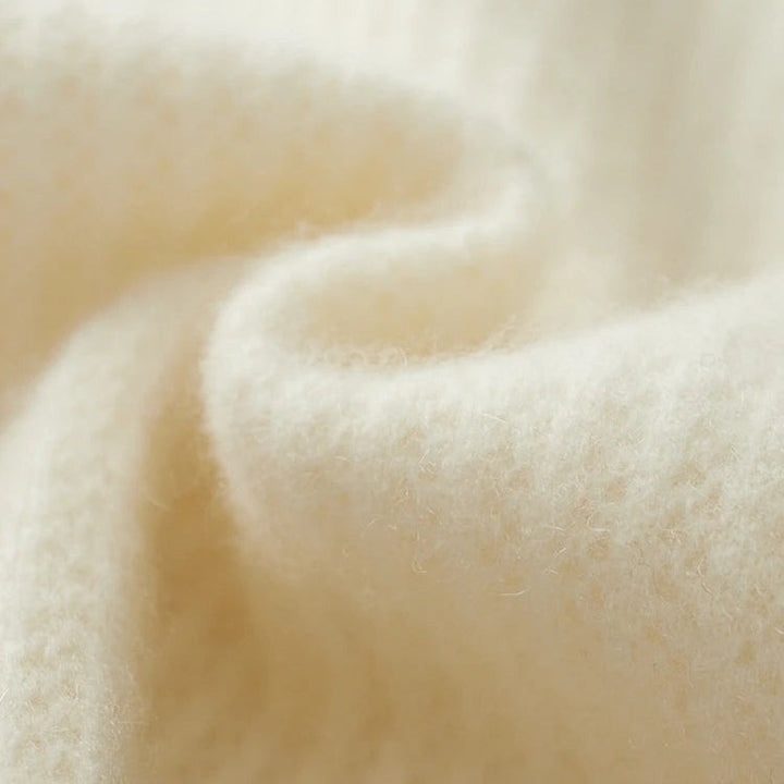 Sweat à capuche zippé en cachemire