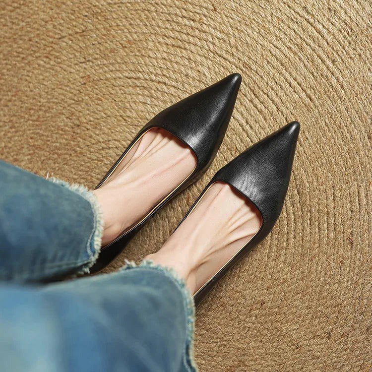 Escarpins Anok en cuir véritable