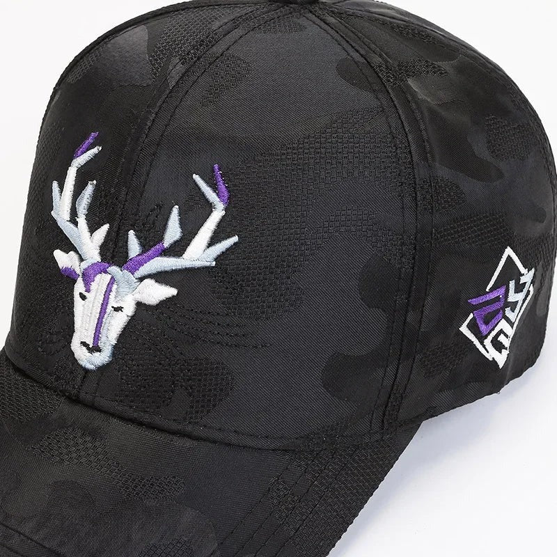 Cerf d'argent - Casquette brodée