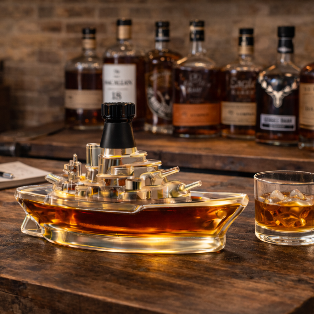 Bouteille de Whisky - Édition Navire Militaire