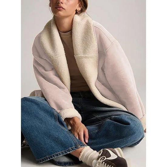 Veste d'hiver en daim