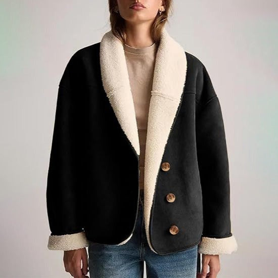Veste d'hiver en daim