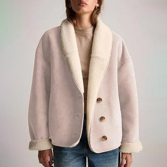 Veste d'hiver en daim