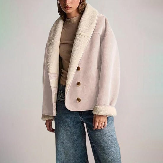 Veste d'hiver en daim