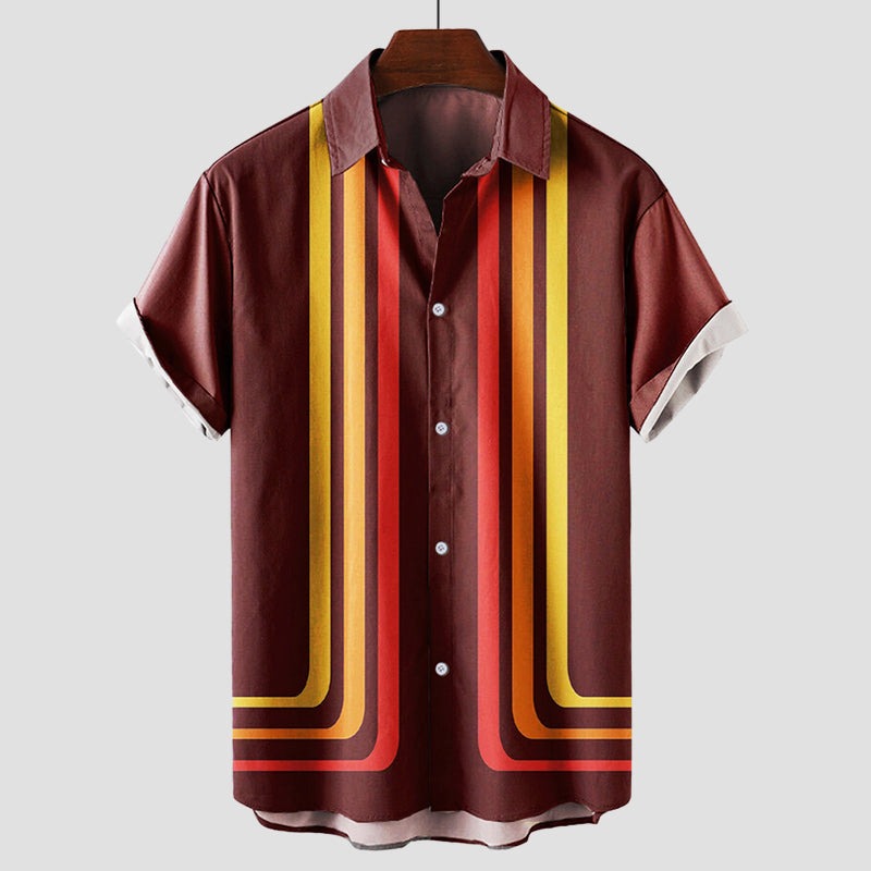Chemise rétro estivale