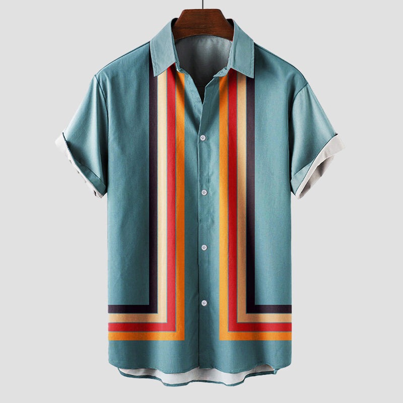 Chemise rétro estivale