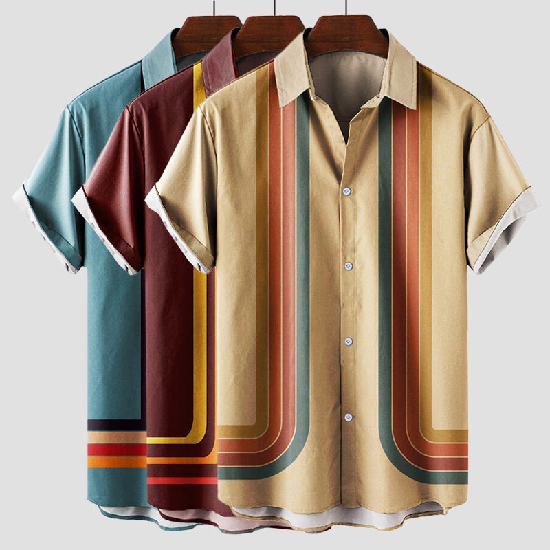 Chemise rétro estivale
