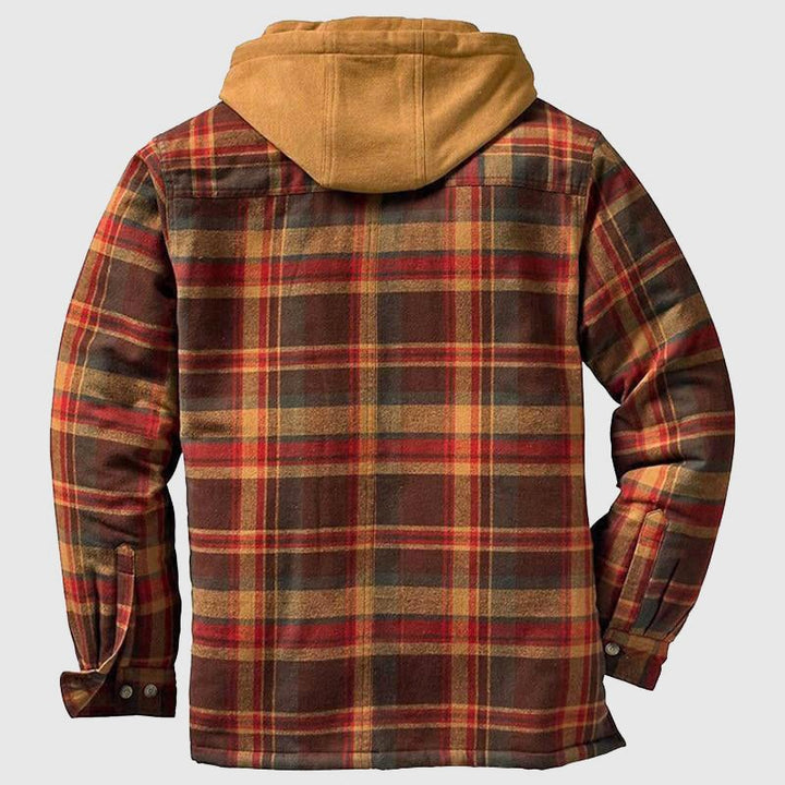 Veste de bûcheron à carreaux