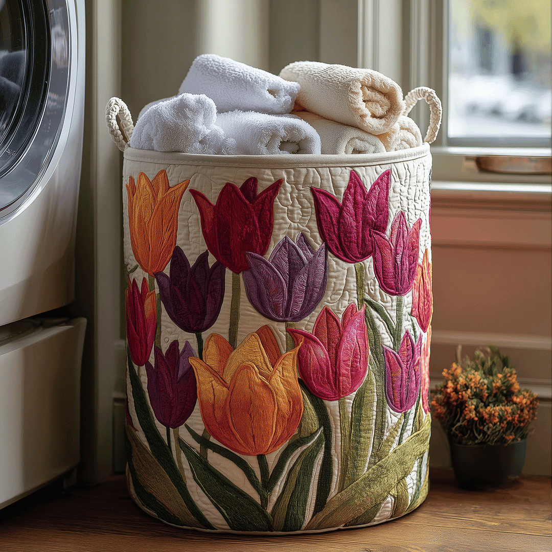 Lily | Tulip Joy Laundry Basket