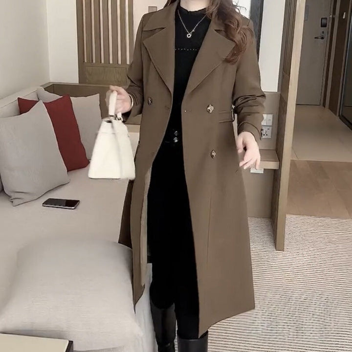 Nadine | Trench-coat en laine