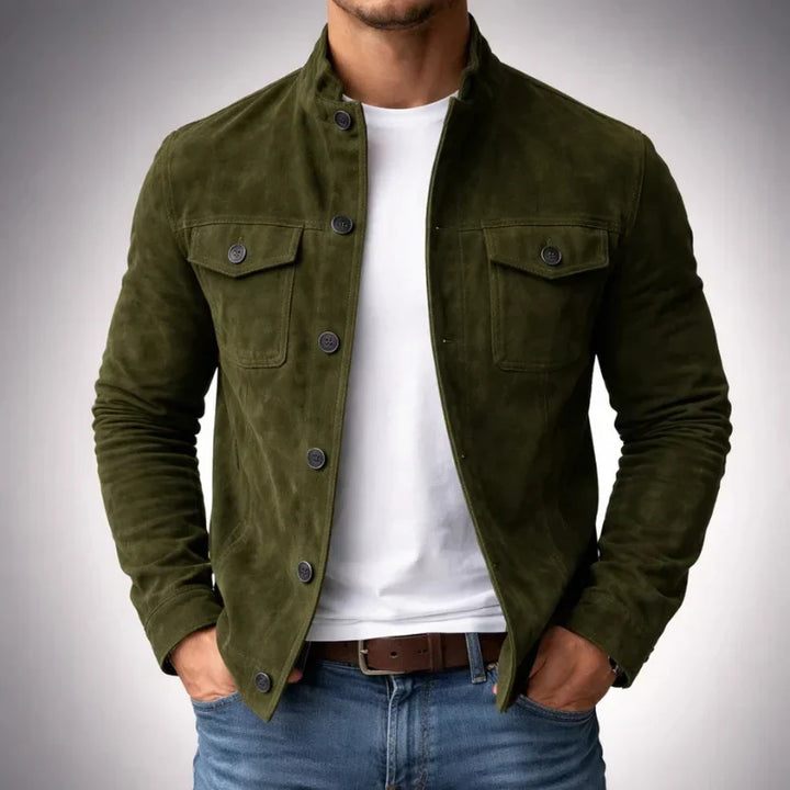 The Hudson Suede Jacket