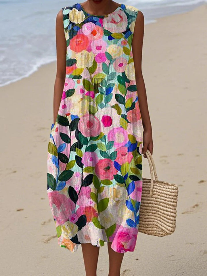 Robe de plage artistique