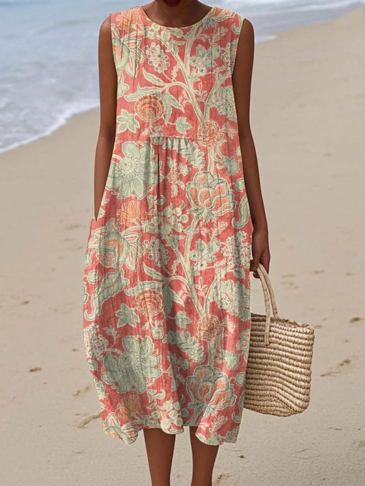 Robe de plage artistique