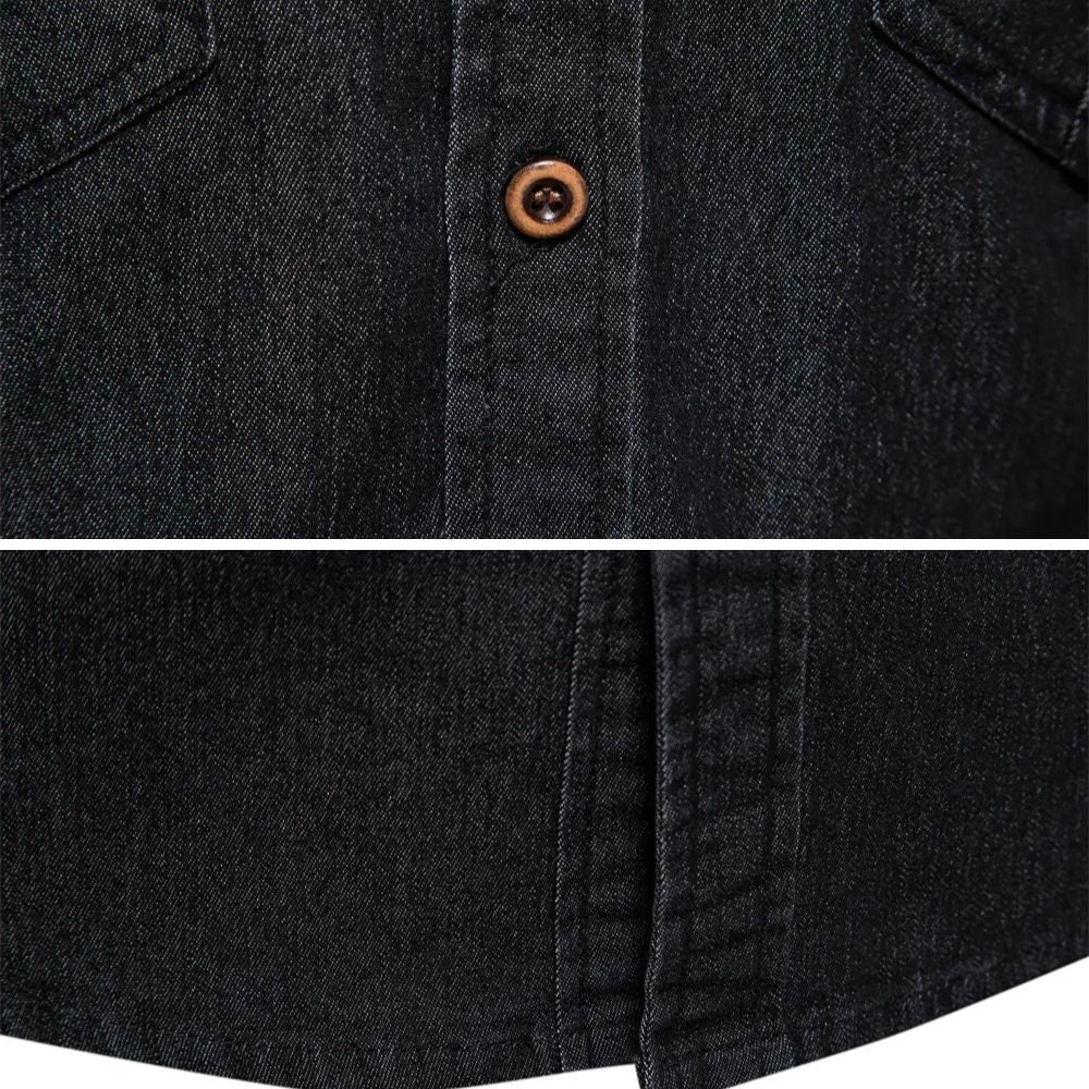 Chemise en denim de coton AdaptiveFit