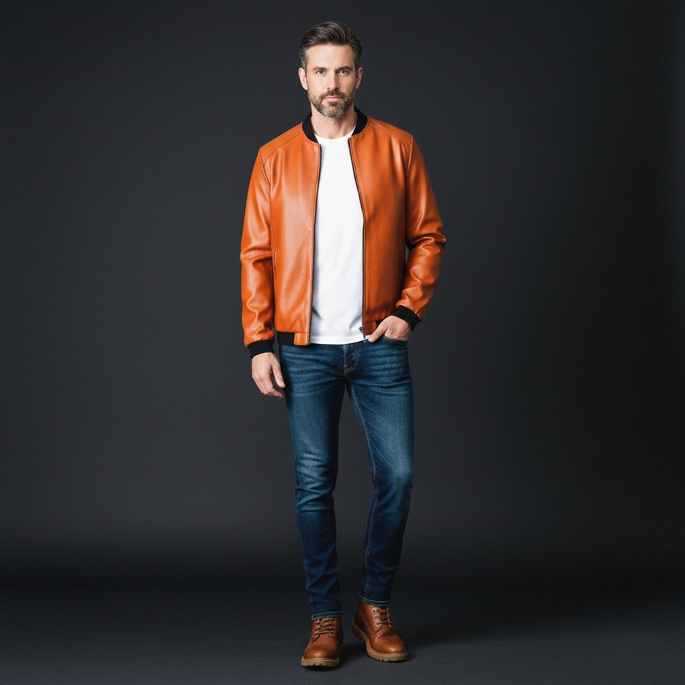 Premium-Lederjacke
