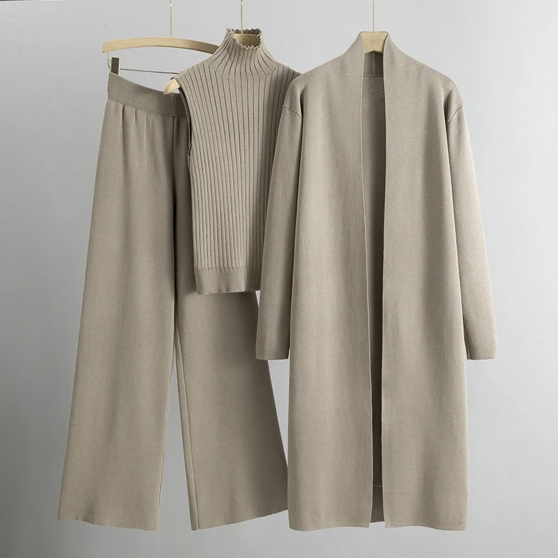 Ensemble comfy tricot 3 pièces