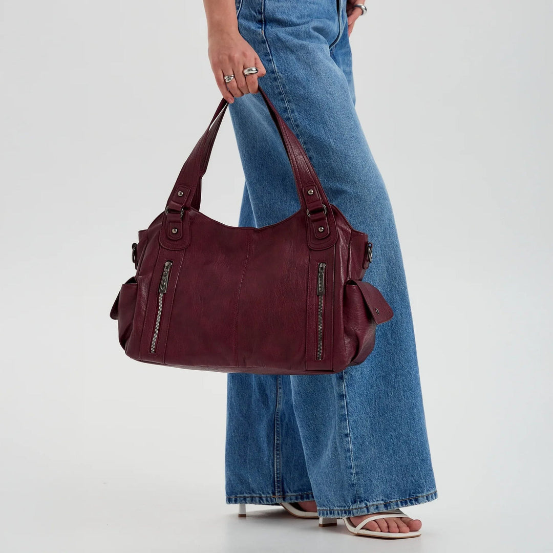 Sac bandoulière en cuir vegan