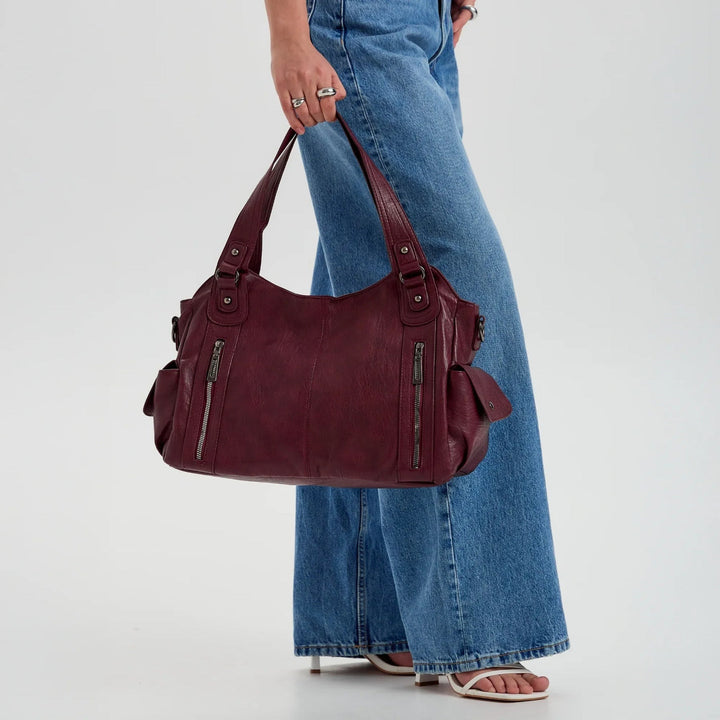 Sac bandoulière en cuir vegan