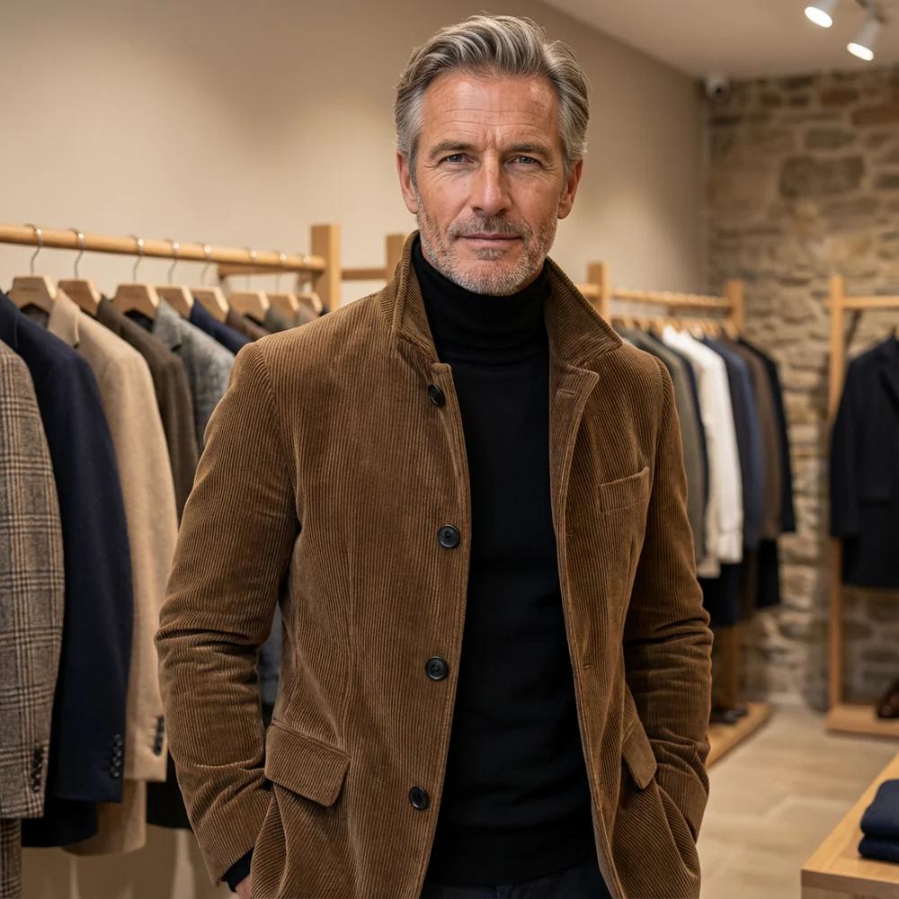 Veste élégante à l’esprit vintage