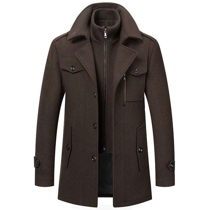 Manteau Long trench coat pour homme chic