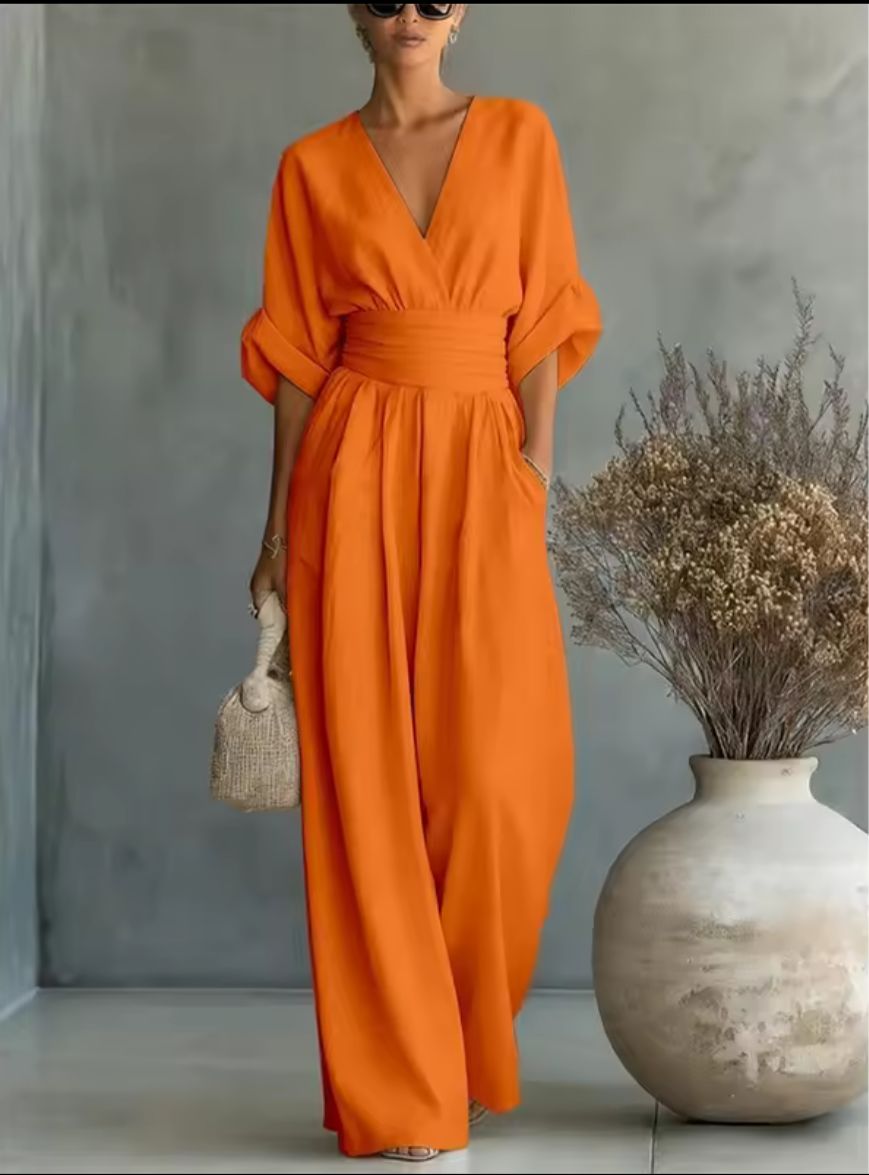 Risel - Jumpsuit to feel comfortable and refined on your day.