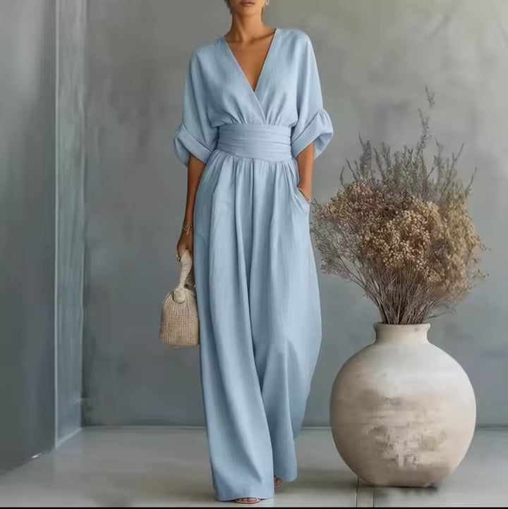 Risel - Jumpsuit to feel comfortable and refined on your day.