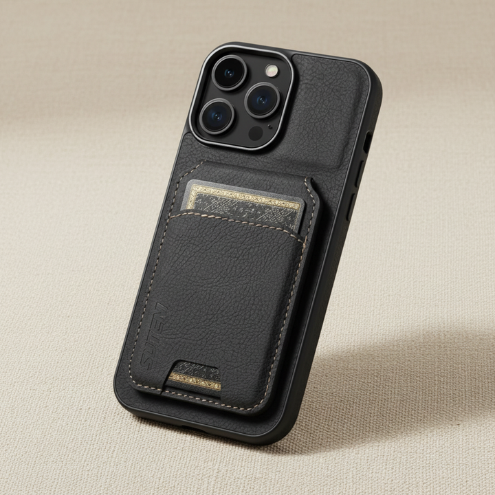 Coque de téléphone en simili cuir Adrian