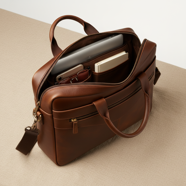Malette en cuir Anthony