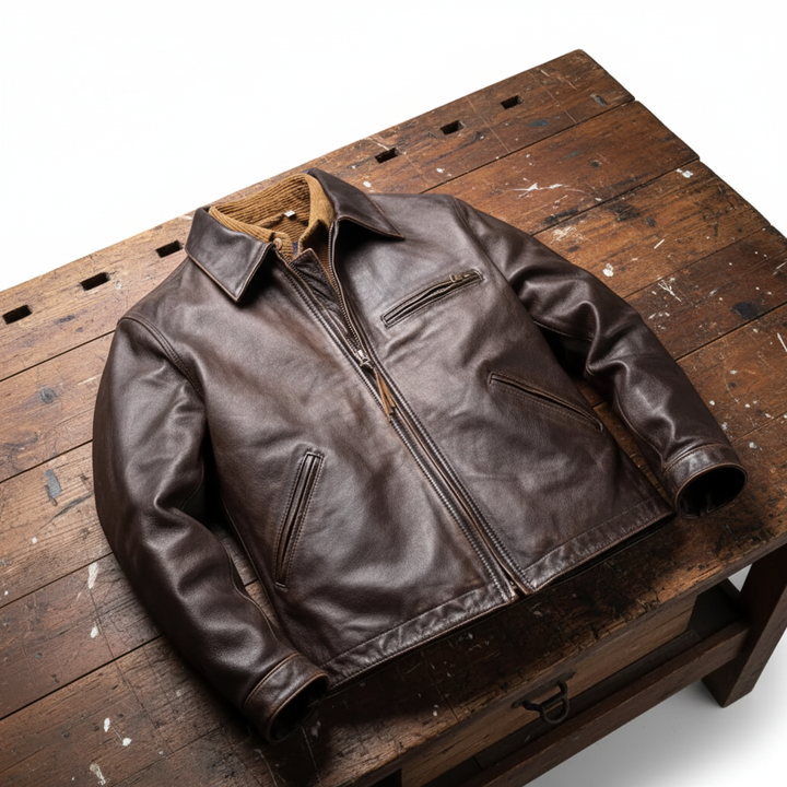 Veste en Cuir Magnus