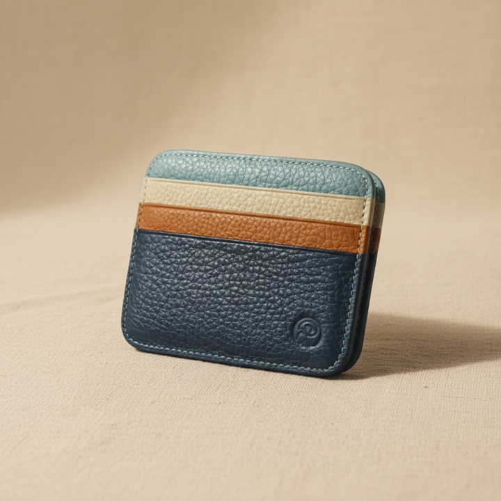 Portefeuille en cuir Louis
