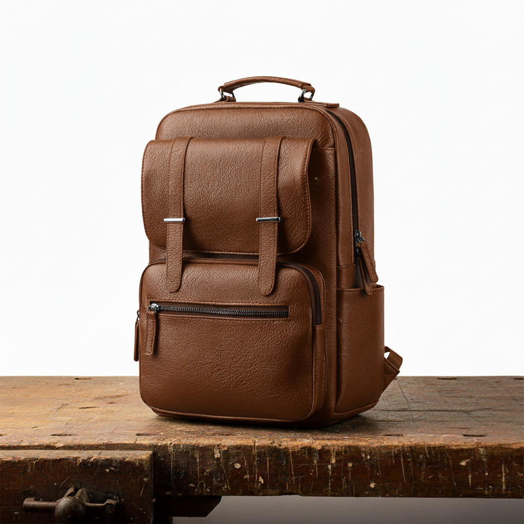 Sac à dos en cuir Nathan