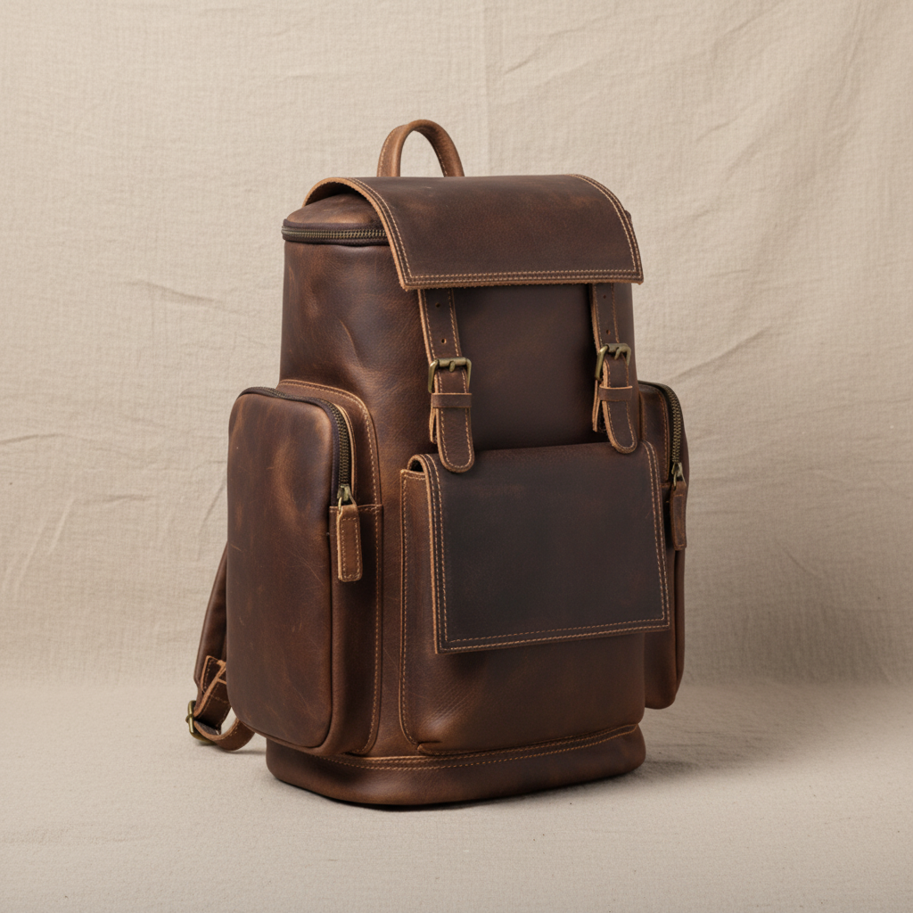 Sac à dos en cuir Ellison