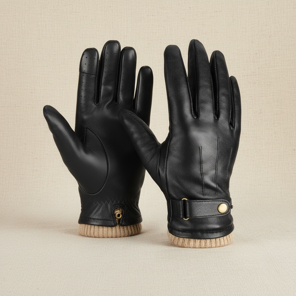 Gants en cuir Louis