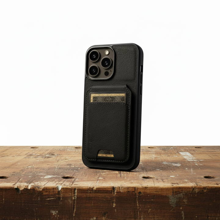 Coque de téléphone en simili cuir Adrian